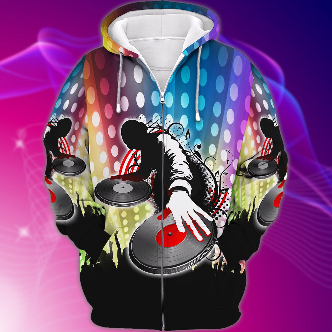 FUNSTUFFPRINTDJ Player Music 3d Shirts For Men And Women 3D Hoodie and Zip Hoodie