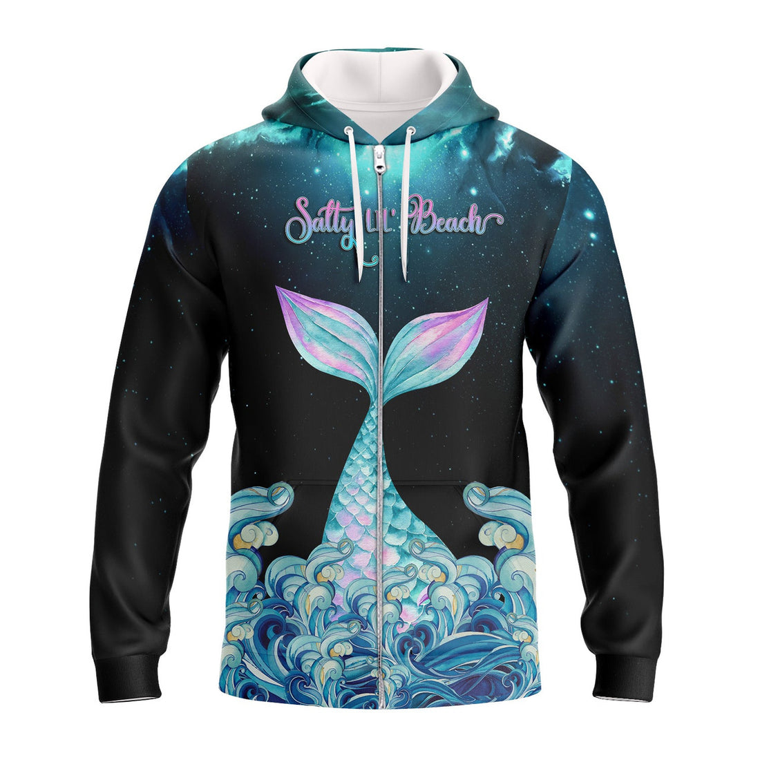 FUNSTUFFPRINT Mermaid - Full Print 3D Hoodie and Zip Hoodie