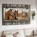 Horse Poster, Farm Horse, This Is Us, Our Life, Our Story, Our Home Poster and Canvas