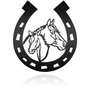 Horse Metal Signs, Gift Ideas For Farm Woman, Large Metal Outdoor Signs, Outdoor Metal Sign Frames