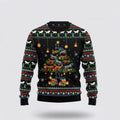 FUNSTUFFPRINT Horse Tree Ugly Christmas Sweater, Farm Sweater, Christmas Gift, Best Winter Outfit Christmas Ugly Sweater