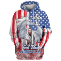 FUNSTUFFPRINT 3D Horse With Jesus Hand 3D Hoodie and Zip Hoodie