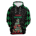 FUNSTUFFPRINT 3D Horses Merry Christmas All Over 3D Hoodie and Zip Hoodie