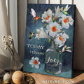 Hummingbird Poster, Poster Decor, Today I Choose Joy Poster and Canvas