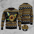FUNSTUFFPRINT Hummingbird Sunflower Ugly Christmas Sweater, Christmas Sweater, Ugly Sweater, Funny Xmas Sweaters Ugly Sweater