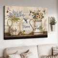 Hummingbrid Poster, Just Have Faith, Poster Decor Poster and Canvas