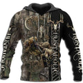 FUNSTUFFPRINT Hunting 3D All Over Hoodie Huntaholic 3D Hoodie and Zip Hoodie