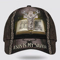 FUNSTUFFPRINT Hunting Jesus Is My Savior Baseball Cap - Christian Hats for Men and Women