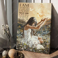 I Am The Daughter Of A King Who Is Not Moved By The World For My God Poster and Canvas