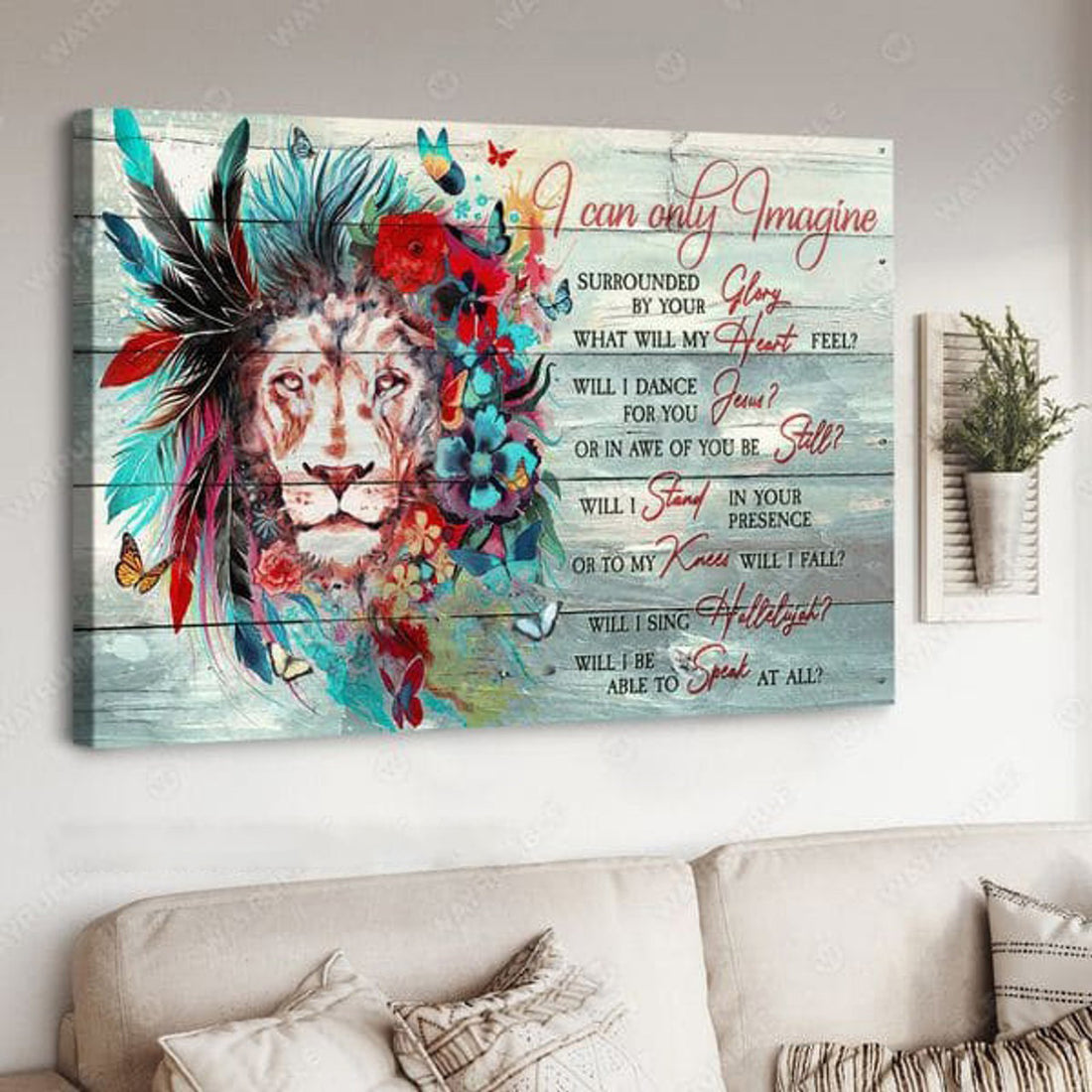 I Can Only Imagine Surrounded By Your Glory What Will My Heart Feel Will I Dance For You Jesus Poster and Canvas