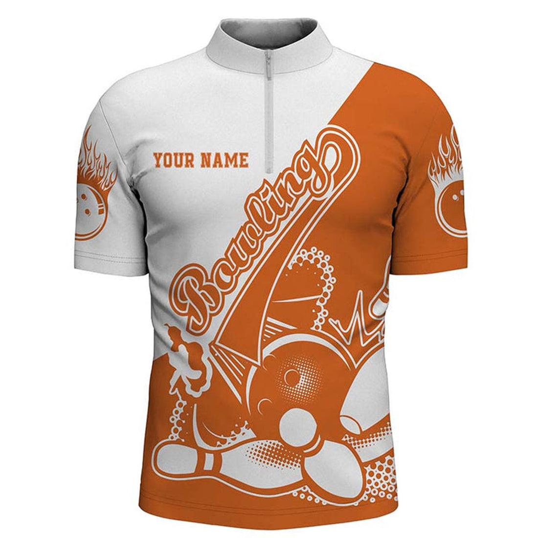 Custom Multi Color Custom Bowling Shirts For Men, Strike Bowling Team Shirts Bowling Pin