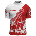 Custom Multi Color Custom Bowling Shirts For Men, Strike Bowling Team Shirts Bowling Pin