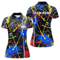 Custom Personalized Colorful Bowling Shirts For Women, Custom Name Bowling Team Jerseys