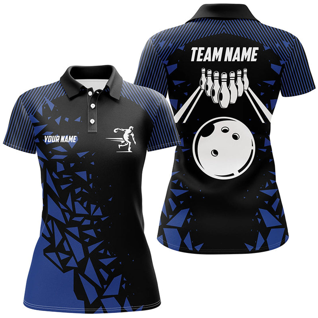 Custom Personalized Eagle 8 Ball Fire Billiard Polo For Women, 8 Ball Pool Billiard Jerseys