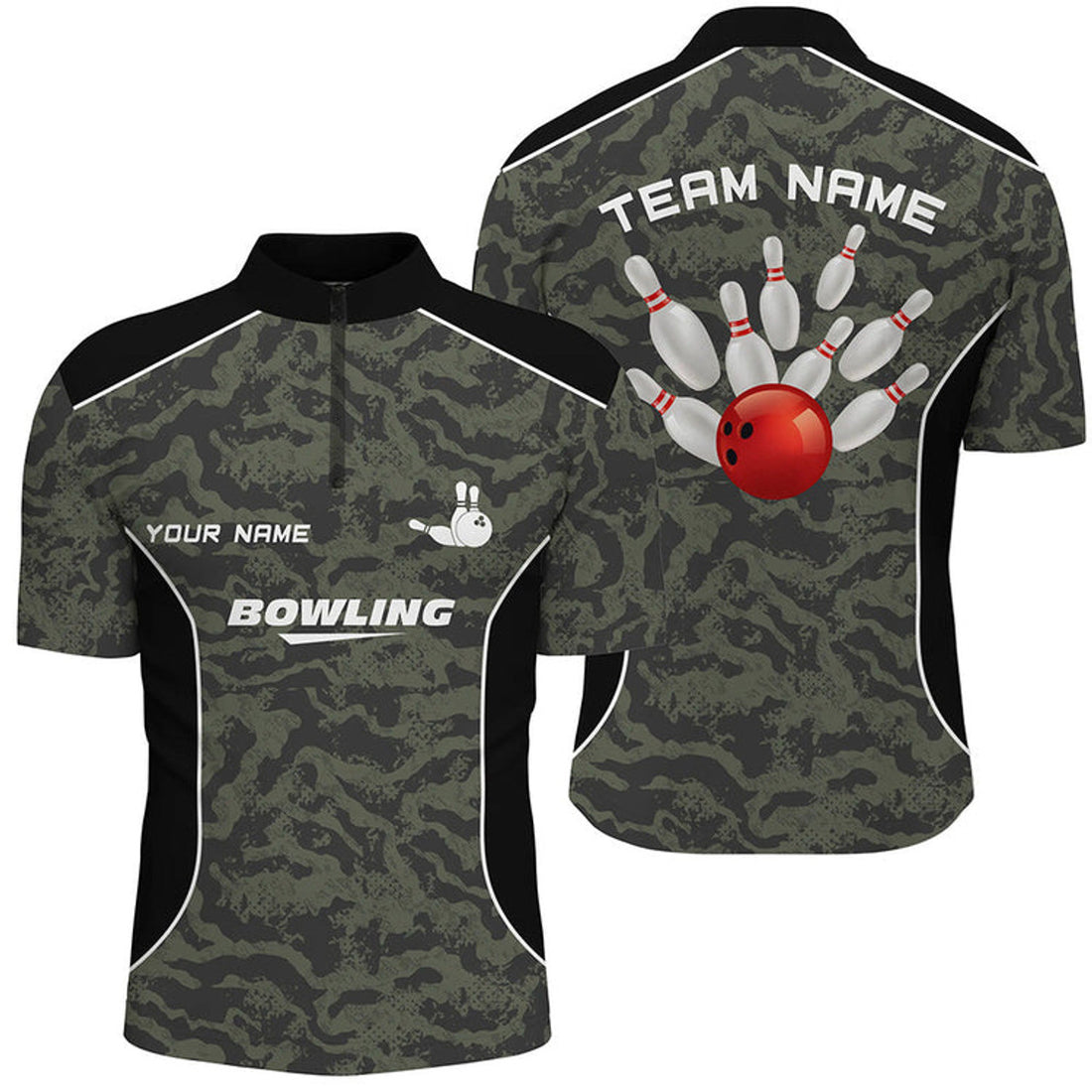 Custom Bowling Shirts For Men And Women, Personalized Bowling Team Jerseys