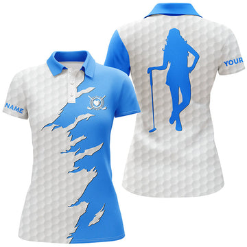 Custom Funny Women Golf Polo Shirts Multi-Color, Ladies Golf Tops, Golfing