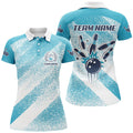 Custom Personalized vintage retro Bowling Polo Shirts For Women custom bowling team League jerseys