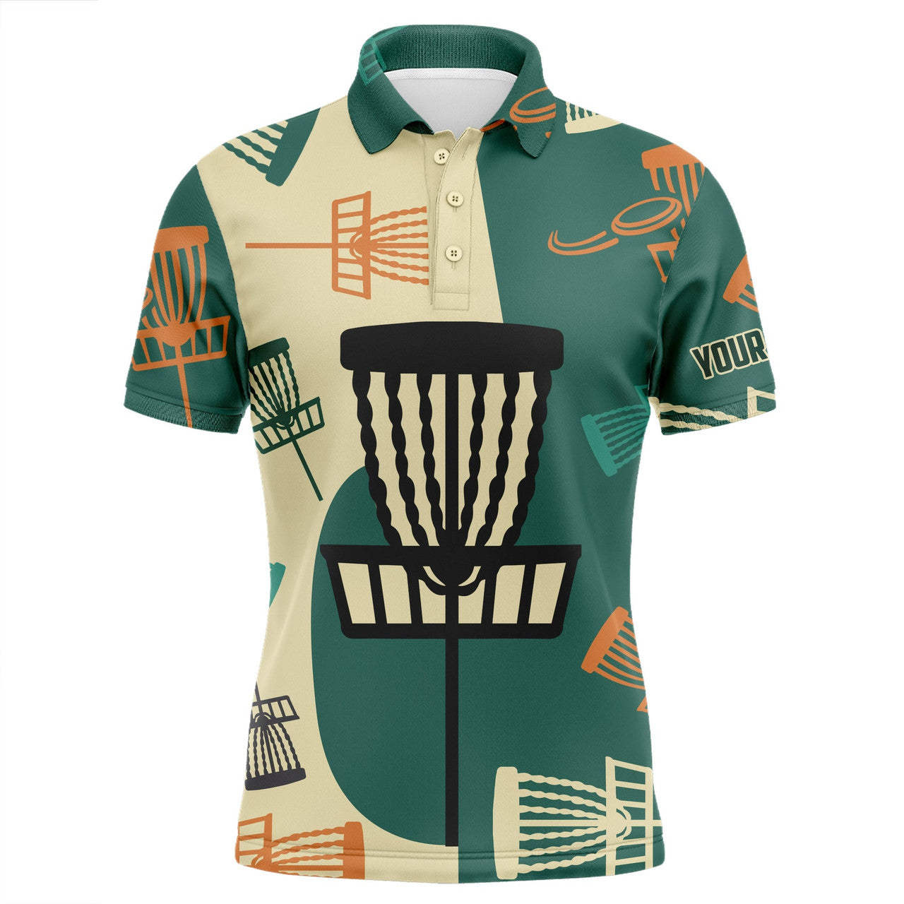 FUNSTUFFPRINT I Love Disc Golf Shirt For Men polo shirt custom Prodigy Disc Golf Shirt For male Disc Golfer Polo Shirt Size S-5XL