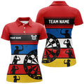Custom Colorful Retro Personalized Womens Darts Shirt Custom Darts Shirt For Women Dart Jerseys LDT1340