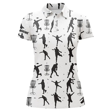 Custom Disc Golfers Seamless Womens Disc Golf Polo Shirts Custom Disc Golf Tops For Women Golf Gifts