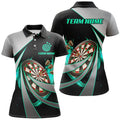 Custom Sports Style Personalized Women Darts Polo Shirt Custom Dart Shirts For Women Dart Jerseys