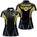 Custom Personalized Billiard 9 Ball Pool 3D Polo Shirts For Women, Custom 9 Ball Wings Billiard Team Shirts