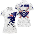 Custom 8 Ball Pool Australia Flag Personalized Billiard Women's Shirts Custom 8 Ball Pool Polo Shirts