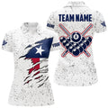 Custom 8 Ball Pool Texas Flag Personalized Billiard Polo Shirts For Women Custom 8 Ball Pool Polo Shirts