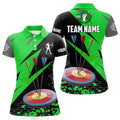 Custom Personalized Archery Arrows 3d Polo Shirts For Women Custom Hunting Bow Archery Jerseys Shirts |Green