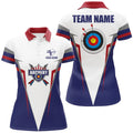 Custom Personalized Archery Jerseys Polo Shirts For Women Custom Gifts For Archery Team Lover