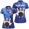 Custom Personalized Bowling Shirt for Women Custom Bowling Jersey Bowling Team League Polo Shirt