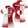 Custom Bowling Shirt for Women Bowling Jersey Bowling Team League Polo Shirt