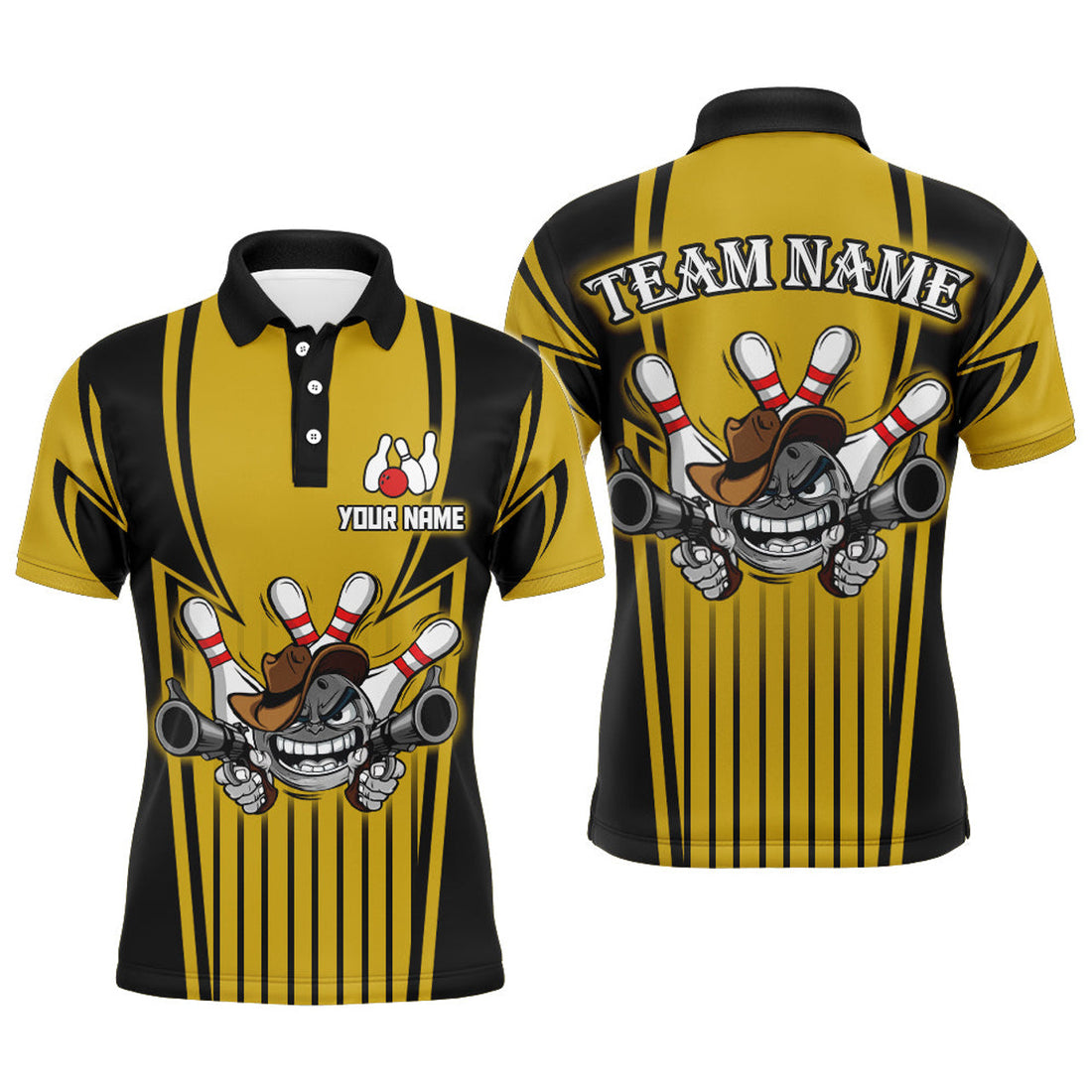 Custom Bowling Shirt For Men Bowling Jersey Bowling Team League Polo Shirt