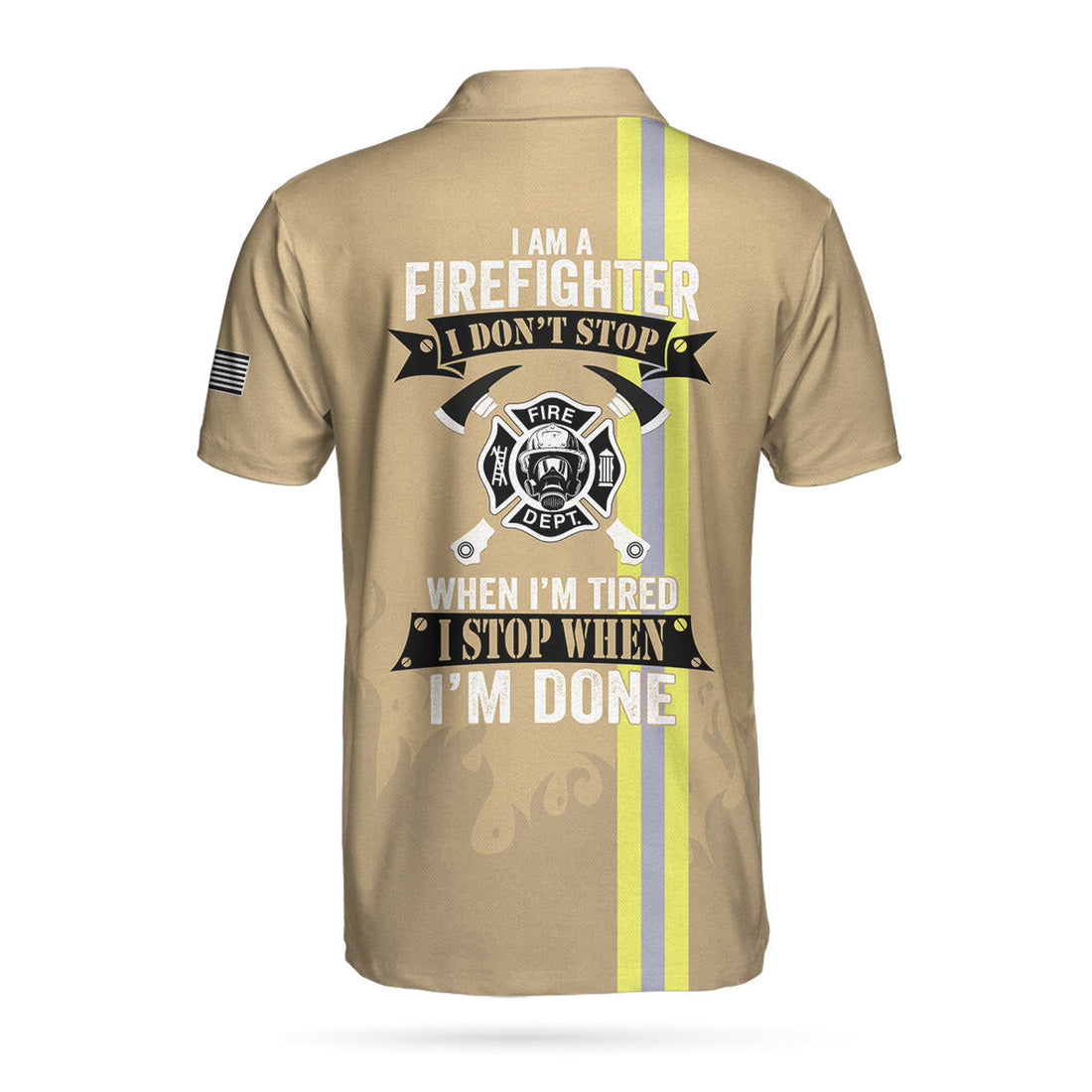 Firefighter Men Polo Shirt, I Am A Firefighter Polo Shirt, Fire Department Polo Shirt, Best Firefighter Shirt For Men