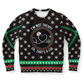 FUNSTUFFPRINT I Am Not Tachy Ok, That's A-FIB Nurse Ugly Christmas Sweater, Christmas Sweater, Ugly Sweater, Funny Xmas Sweaters Ugly Sweater