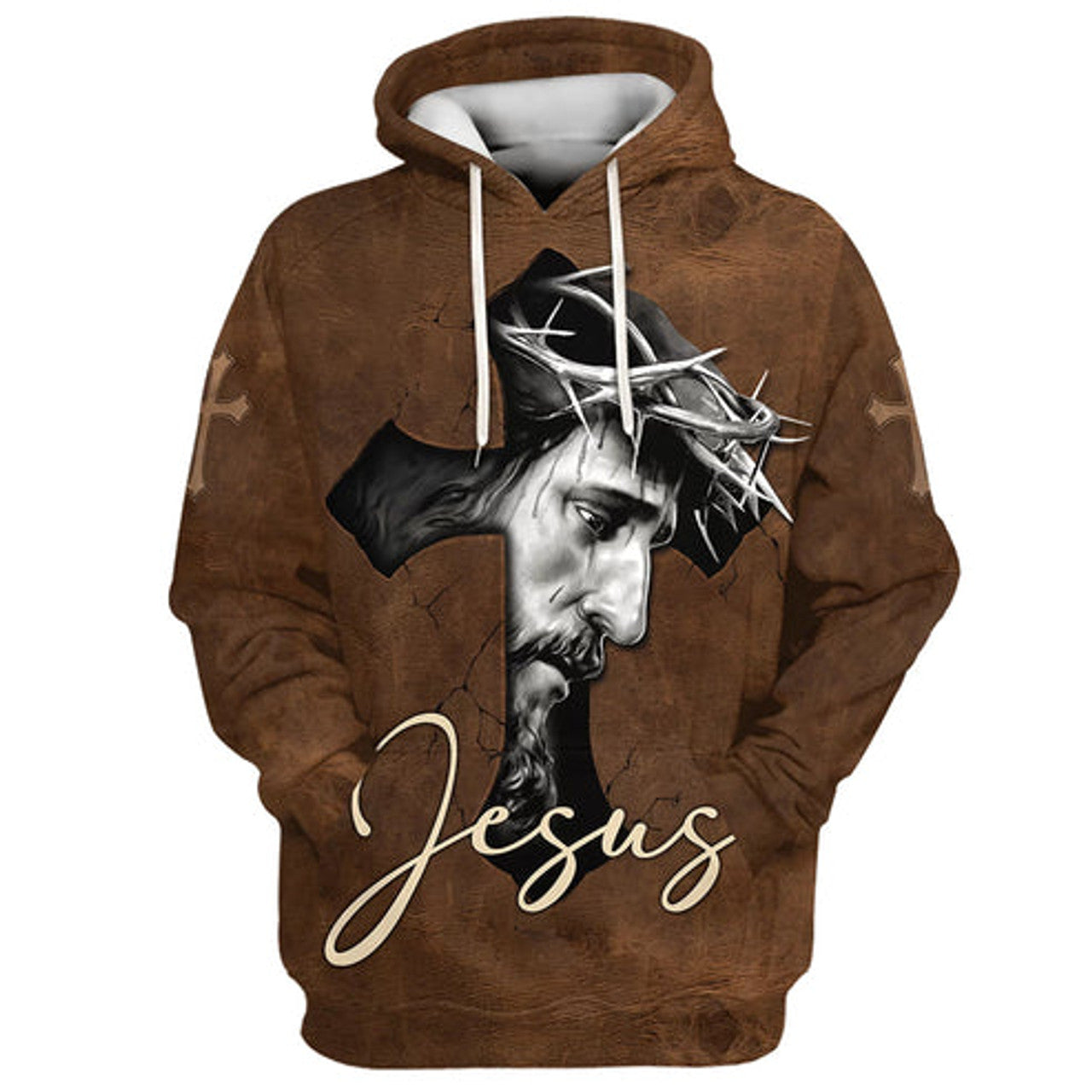 FUNSTUFFPRINT 3D I Believe in Jesus 3D Hoodie and Zip Hoodie