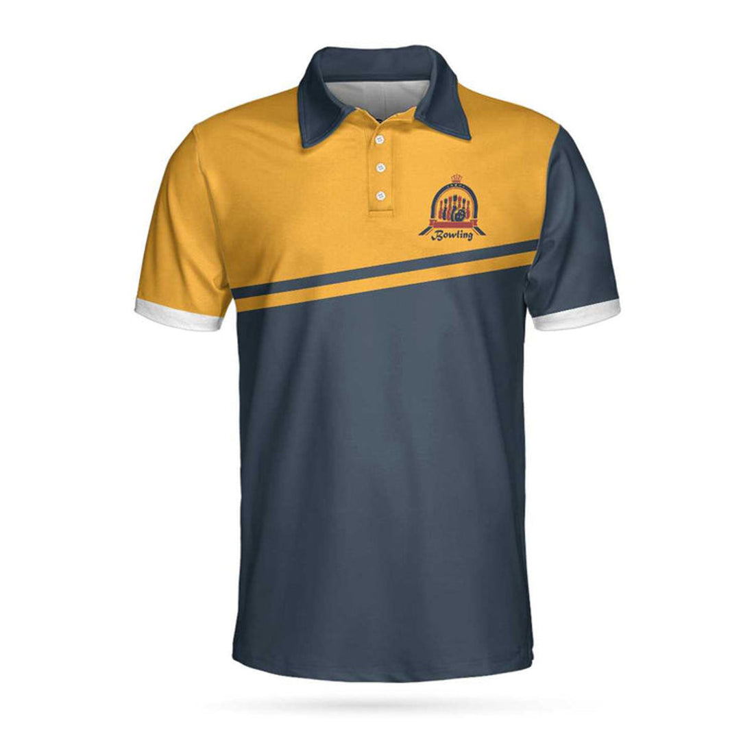 I Got These Muscles From Bowling Strikes Polo Shirt, Bowling Polo Shirt, Bowling Shirt For Men