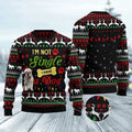 FUNSTUFFPRINT I’M Not Single I Have A Bulldog Ugly Christmas Sweater, Dog Ugly Christmas Sweater, Ugly Dog Sweaters Ugly  Sweater