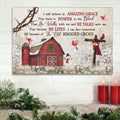 I Still Believe In Amazing Grace Christmas Wall Art Canvas Christian Gifts - Religious Posters