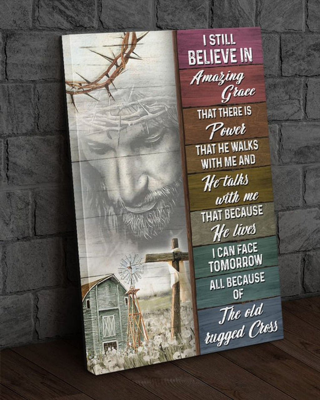I Still Believe In Grace Canvas Posters - Christian Wall Posters - Religious Wall Decor