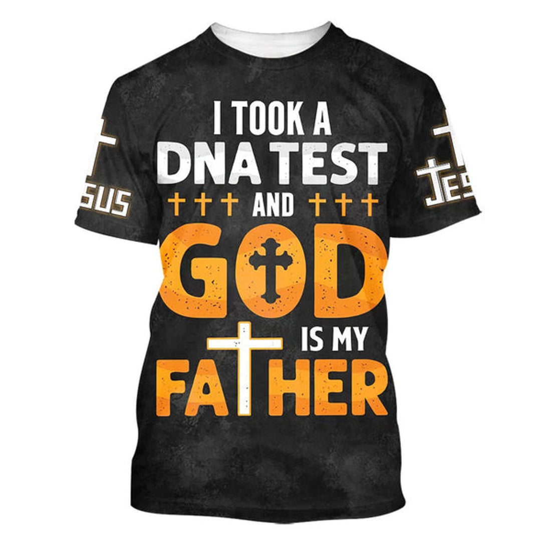 FUNSTUFFPRINT I Took A Dna Test And God Is My Father Christian 3D T-shirt