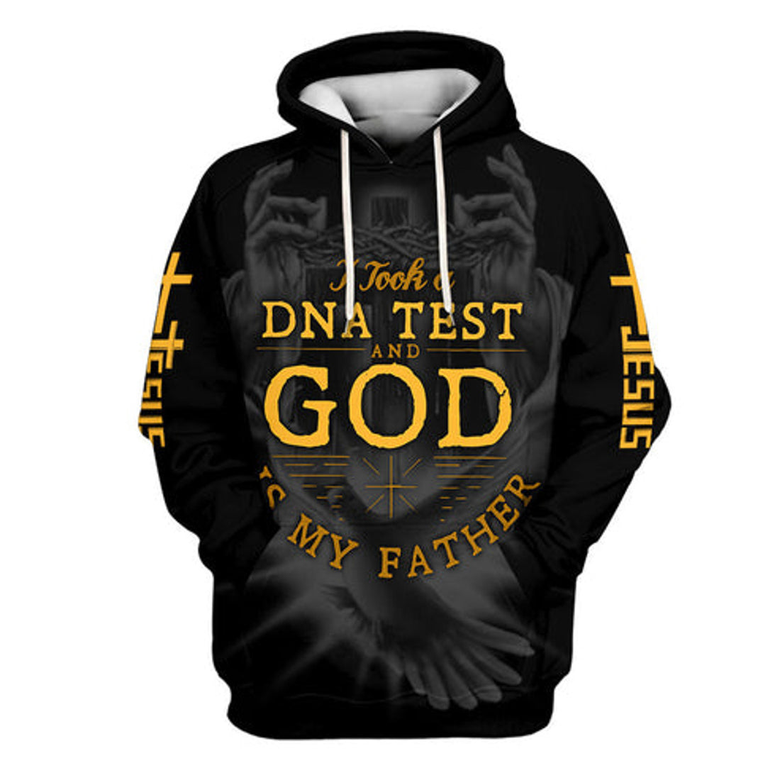 FUNSTUFFPRINT 3D I Took A Dna Test And God Is My Father 3D Hoodie and Zip Hoodie