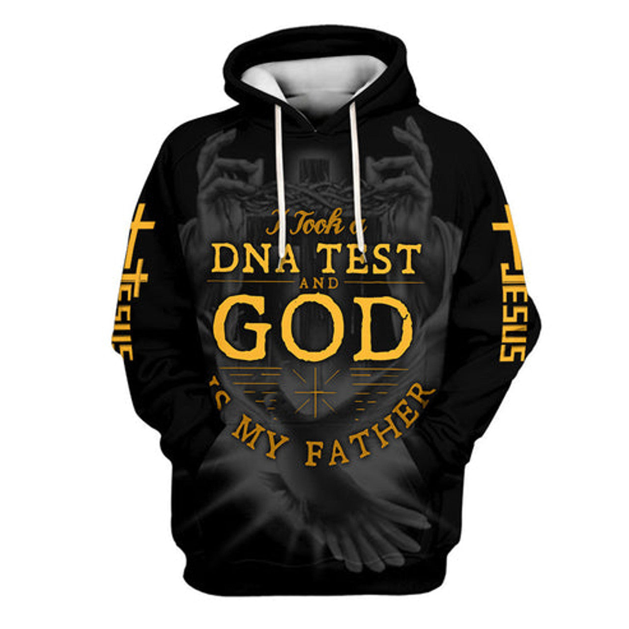FUNSTUFFPRINT 3D I Took A Dna Test And God Is My Father 3D Hoodie and Zip Hoodie