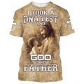 FUNSTUFFPRINT I Took A Dna Test And God Is My Father Shirts - Jesus And Baby Christian 3D T-shirt