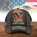 FUNSTUFFPRINT I Took A Dna Test And God Is My Father Veteran All Over Print Baseball Cap - Christian Hats For Men Women