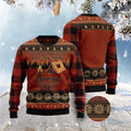 FUNSTUFFPRINT I Tried To Be Good But Then I Went Camping Ugly Christmas Sweater, Christmas Sweater, Ugly Sweater, Funny Xmas Sweaters Ugly Sweater