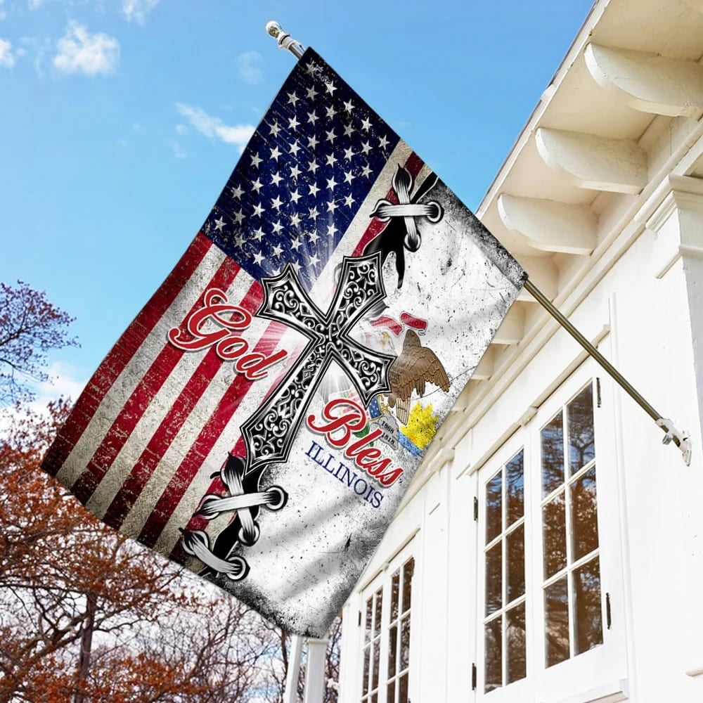 I'm Always With You Cardinal Flag, Outdoor Christian House Flag, Christian Flag, Scripture Flag, Garden Banner