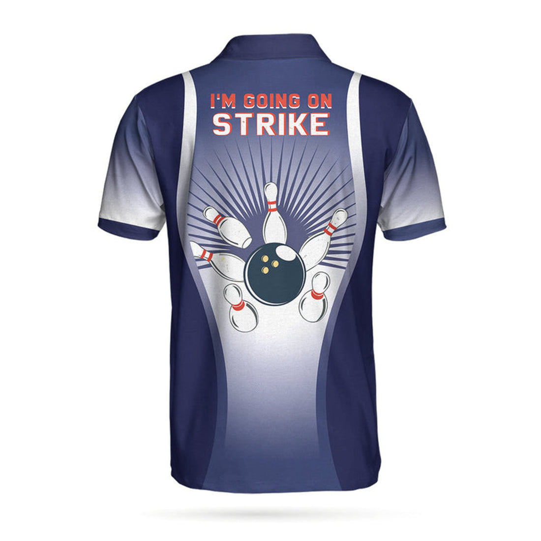 I'M Going On Strike Bowling Polo Shirt, Striking Bowling Polo Shirt, Best Bowling Shirt For Men