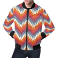 FUNSTUFFPRINT Indians Native American Navajo Aztec Tribal Print Men's 3D Bomber Jacket