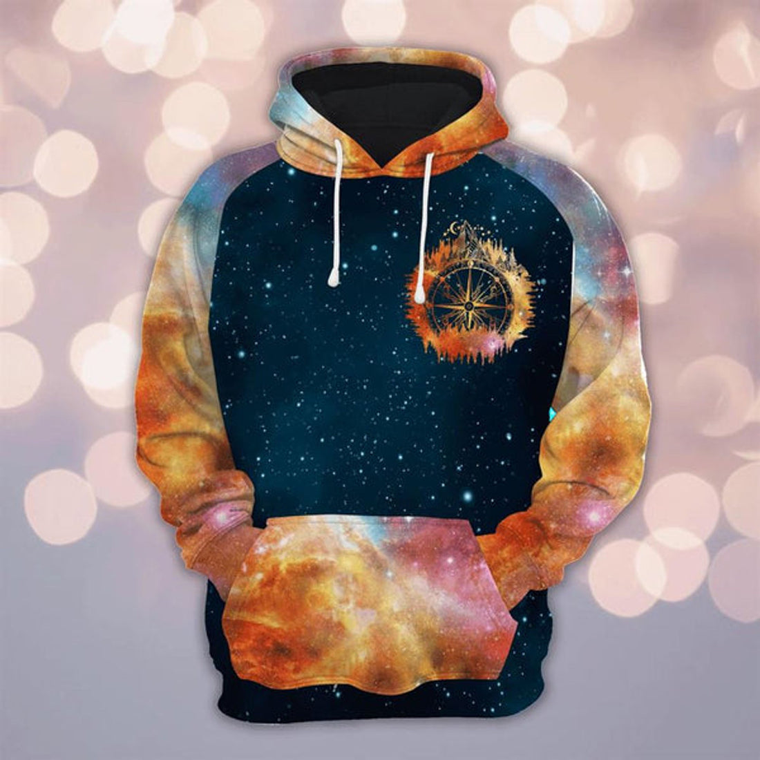 FUNSTUFFPRINT 3D Into The Forest I Go Christmas All Over 3D Hoodie and Zip Hoodie